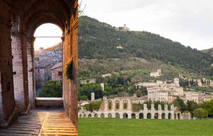 scorcio di Gubbio