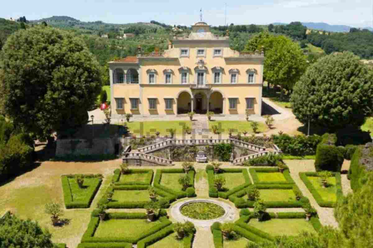 villa scandicci Monna Lisa dall'alto